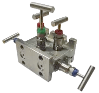 Dwyer 5-Valve Block and Bleed Manifold, Series BBV-2